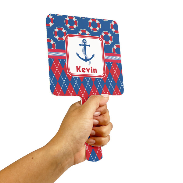 Buoy & Argyle Print Hand Mirrors - Alt View