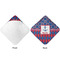 Buoy & Argyle Print Hooded Baby Towel- Approval