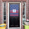 Buoy & Argyle Print House Flags - Double Sided - (Over the door) LIFESTYLE