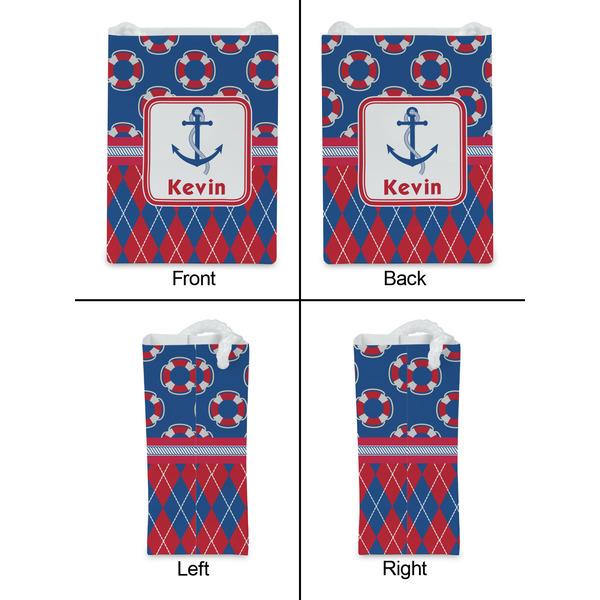 Buoy & Argyle Print Jewelry Gift Bag - Gloss - Approval