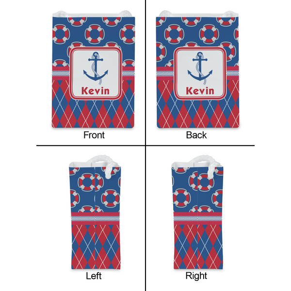 Buoy & Argyle Print Jewelry Gift Bag - Matte - Approval