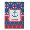 Buoy & Argyle Print Jewelry Gift Bag - Matte - Front