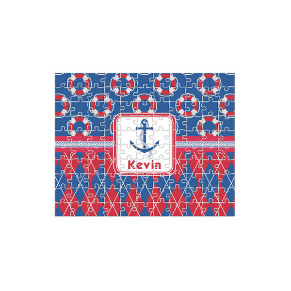 Custom Buoy & Argyle Print 110 pc Jigsaw Puzzle (Personalized)