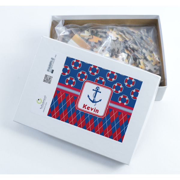Buoy & Argyle Print Jigsaw Puzzle 252 Piece - Box
