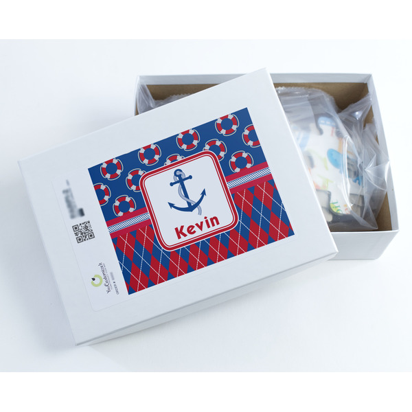 Buoy & Argyle Print Jigsaw Puzzle 30 Piece - Box