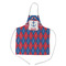 Buoy & Argyle Print Kid's Apron - Medium (Personalized)