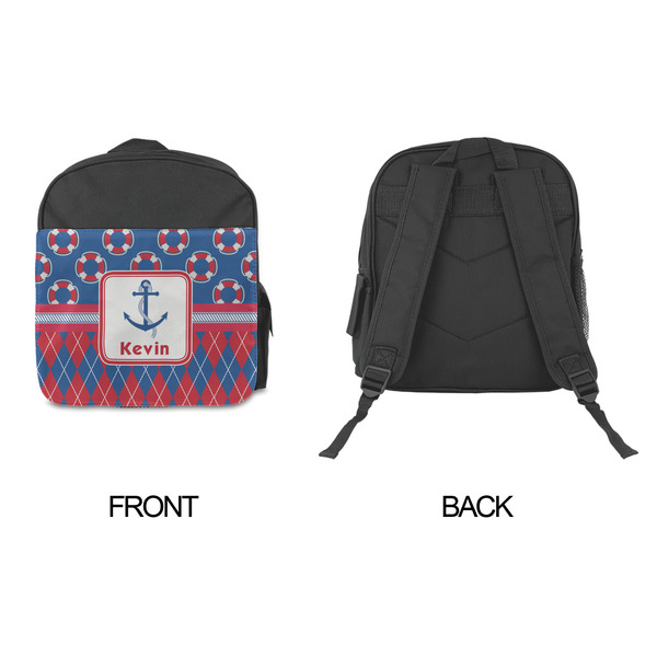 Buoy & Argyle Print Kid's Backpack - Approval