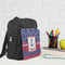 Buoy & Argyle Print Kid's Backpack - Lifestyle