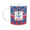 Buoy & Argyle Print Plastic Kids Mug (Personalized)