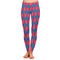 Buoy & Argyle Print Ladies Leggings - Extra Small