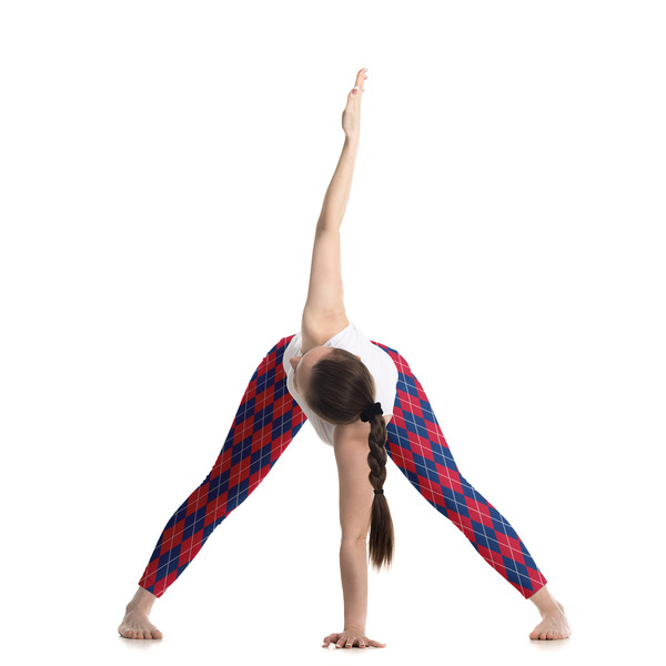 Buoy & Argyle Print Ladies Leggings - LIFESTYLE