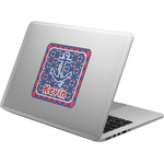 Buoy & Argyle Print Laptop Decal (Personalized)