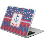 Buoy & Argyle Print Laptop Skin - Custom Sized (Personalized)