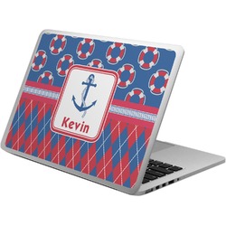 Buoy & Argyle Print Laptop Skin - Custom Sized (Personalized)