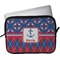 Buoy & Argyle Print Laptop Sleeve / Case (Personalized)