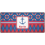 Buoy & Argyle Print 3XL Gaming Mouse Pad - 35" x 16" (Personalized)