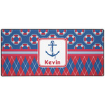 Buoy & Argyle Print 3XL Gaming Mouse Pad - 35" x 16" (Personalized)
