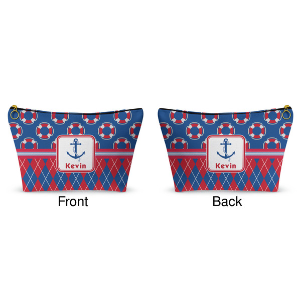 Buoy & Argyle Print Makeup Bag Approval