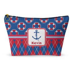 Buoy & Argyle Print Makeup Bag (Personalized)