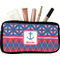 Buoy & Argyle Print Makeup / Cosmetic Bag (Personalized)