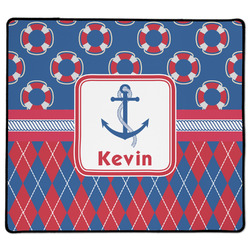 Buoy & Argyle Print XL Gaming Mouse Pad - 18" x 16" (Personalized)