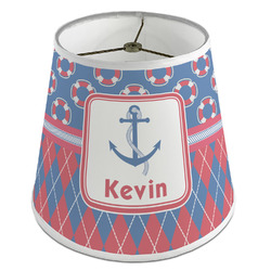 Buoy & Argyle Print Empire Lamp Shade (Personalized)