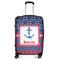 Buoy & Argyle Print Medium Travel Bag - With Handle