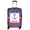 Buoy & Argyle Print Suitcase - 24" Medium - Checked (Personalized)