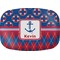 Buoy & Argyle Print Melamine Platter (Personalized)