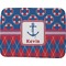 Buoy & Argyle Print Memory Foam Bath Mat - 48"x36" (Personalized)