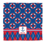 Buoy & Argyle Print Microfiber Dish Rag (Personalized)