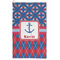 Buoy & Argyle Print Microfiber Golf Towel - Large (Personalized)