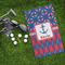 Buoy & Argyle Print Microfiber Golf Towels - LIFESTYLE