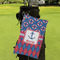 Buoy & Argyle Print Microfiber Golf Towels - Small - LIFESTYLE