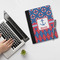 Buoy & Argyle Print Notebook Padfolio - LIFESTYLE (large)