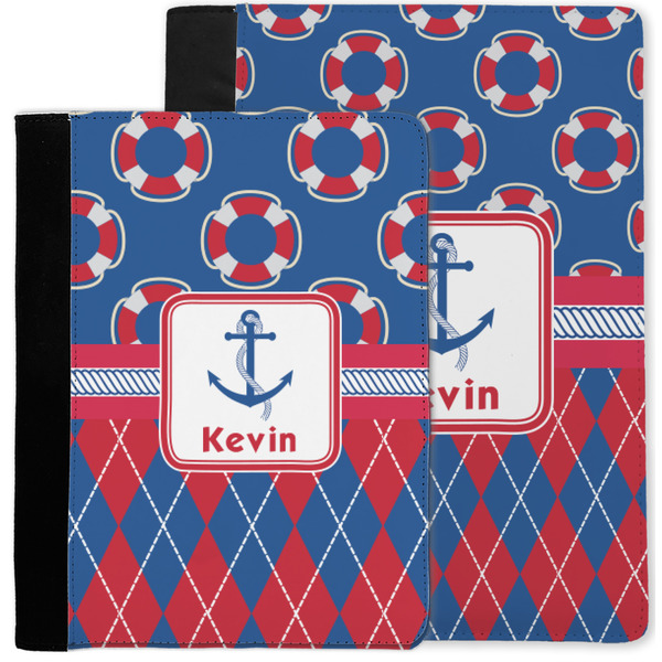 Buoy & Argyle Print Notebook Padfolio - MAIN