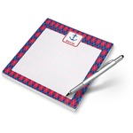 Buoy & Argyle Print Notepad (Personalized)