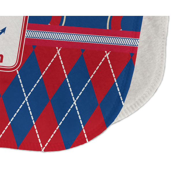 Buoy & Argyle Print Old Burp Detail