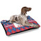 Buoy & Argyle Print Outdoor Dog Beds - Large - IN CONTEXT