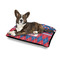 Buoy & Argyle Print Outdoor Dog Beds - Medium - IN CONTEXT