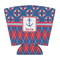 Buoy & Argyle Print Party Cup Sleeves - with bottom - FRONT