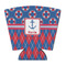 Buoy & Argyle Print Party Cup Sleeve - with Bottom (Personalized)