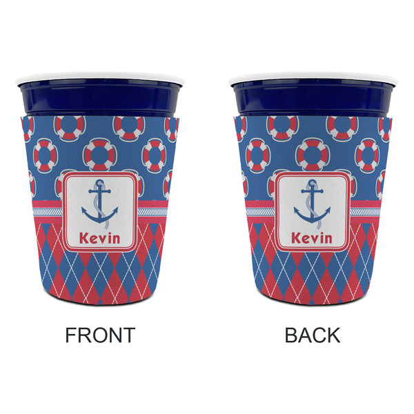 Buoy & Argyle Print Party Cup Sleeves - without bottom - Approval