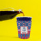 Buoy & Argyle Print Party Cup Sleeves - without bottom - Lifestyle