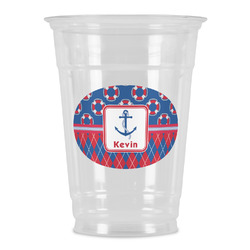 Buoy & Argyle Print Party Cups - 16oz (Personalized)
