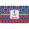 Buoy & Argyle Print Door Mat - 60"x36" (Personalized)