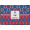 Buoy & Argyle Print Personalized Door Mat - 36x24 (APPROVAL)