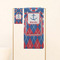 Buoy & Argyle Print Personalized Towel Set