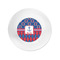Buoy & Argyle Print Plastic Party Appetizer & Dessert Plates - Approval
