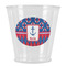 Buoy & Argyle Print Plastic Shot Glass (Personalized)